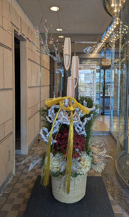 門松ポートライナー側入口②